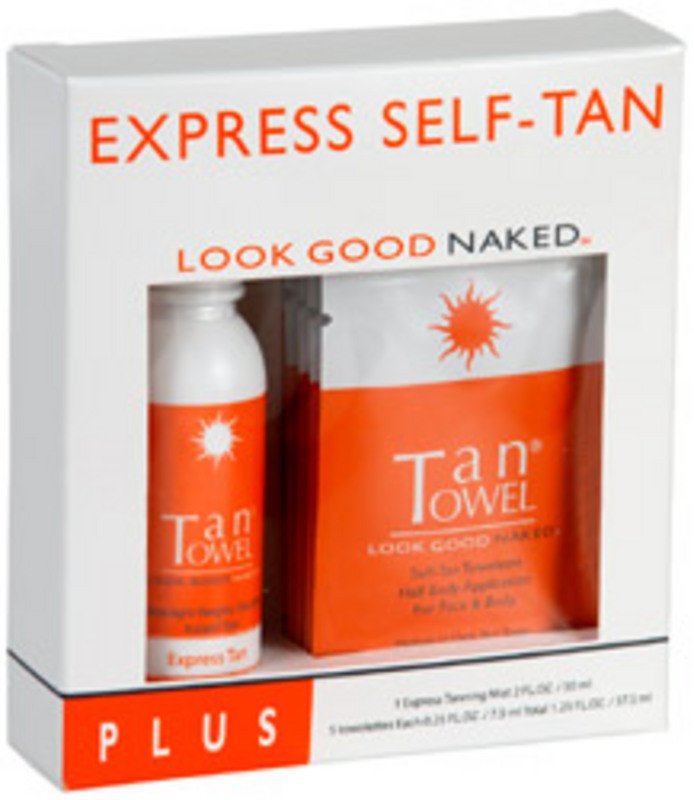 TAN TOWEL EXPRESS SELF-TAN PLUS KITSun CareTAN TOWEL