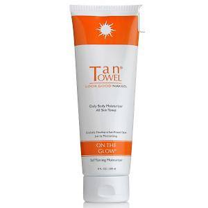 TAN TOWEL ON THE GLOW-BODY 8 OZ OTG8Sun CareTAN TOWEL