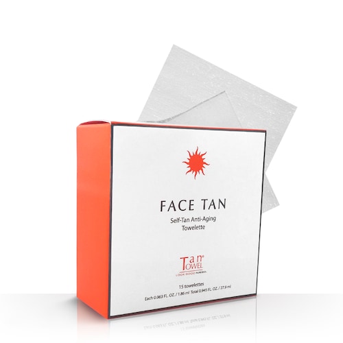 Tan Towel Face-Tan Towelette 15 PackSun CareTAN TOWEL