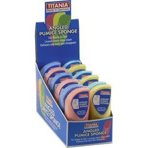 TITANIA PUMICE SPONGE ANGLED 3000-6STITANIA