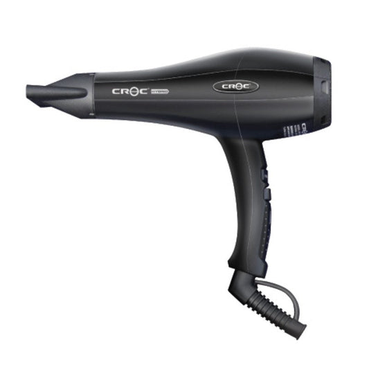 TURBO ION CROC HYBRID HAIR DRYER-BLACKHair DryerTURBO ION