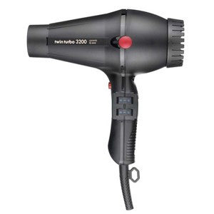 TURBO POWER TWIN TURBO CERAMIC IONIC 3200 HAIR DRYER 323AHair DryerTURBO POWER