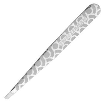 Tweezerman Slant Tweezer Etched FinishTweezers & Brow ToolsTWEEZERMAN