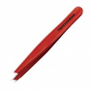 Tweezerman Tweezer Slant Tip Signature RedTweezers & Brow ToolsTWEEZERMAN