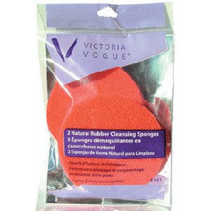 VICTORIA VOGUE #141 RED RUBBER SPONGE 3IN. X 3/8IN. 141Cosmetic AccessoriesVICTORIA VOGUE