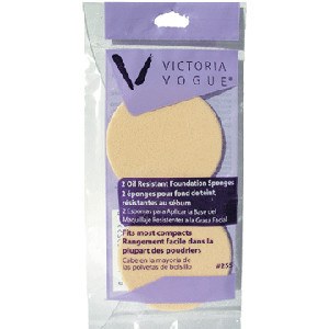 VICTORIA VOGUE #255 OIL RESISTANT ROUNDS 2 CT. 25255Cosmetic AccessoriesVICTORIA VOGUE