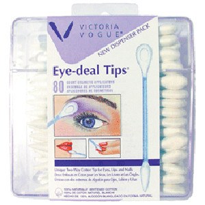 VICTORIA VOGUE #500 POINT AND PADDLE EYE TIPS 80 CT. 25500Cosmetic BrushesVICTORIA VOGUE