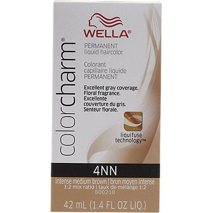 Wella Color Charm Hair ColorHair ColorWELLA COLOR CHARMShade: 4NN Intense Medium Brown