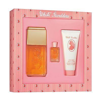 White Shoulders Women's Gift Set 3 pieceWomen's FragranceWHITE SHOULDERS