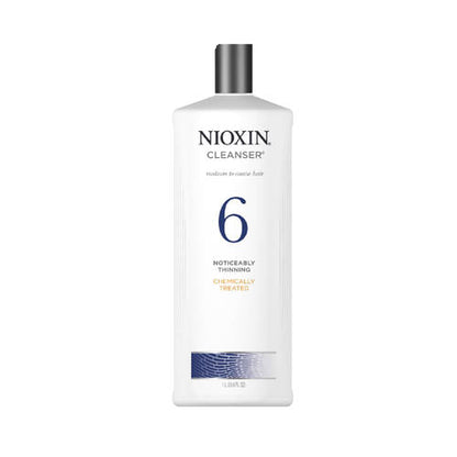 Nioxin System 6 CleanserHair ShampooNIOXINSize: 10.1 oz, 33.8 oz, 1.7 oz, 5.1 oz