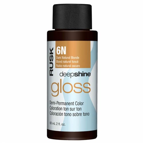 Rusk Deepshine Demi Gloss Hair ColorHair ColorRUSKShade: 6N Dark Natural Blonde